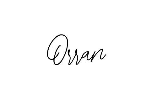 Use a signature maker to create a handwritten signature online. With this signature software, you can design (Bearetta-2O07w) your own signature for name Orran. Orran signature style 12 images and pictures png