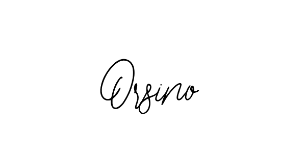 The best way (Bearetta-2O07w) to make a short signature is to pick only two or three words in your name. The name Orsino include a total of six letters. For converting this name. Orsino signature style 12 images and pictures png