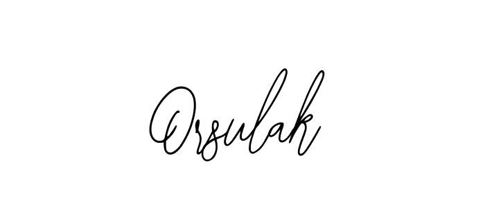 It looks lik you need a new signature style for name Orsulak. Design unique handwritten (Bearetta-2O07w) signature with our free signature maker in just a few clicks. Orsulak signature style 12 images and pictures png