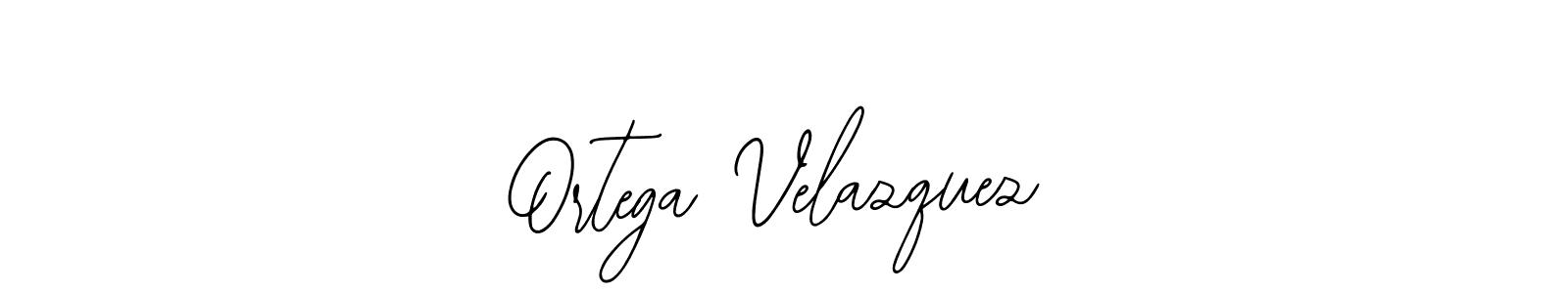 Make a beautiful signature design for name Ortega Velazquez. With this signature (Bearetta-2O07w) style, you can create a handwritten signature for free. Ortega Velazquez signature style 12 images and pictures png