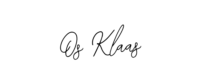 Os Klaas stylish signature style. Best Handwritten Sign (Bearetta-2O07w) for my name. Handwritten Signature Collection Ideas for my name Os Klaas. Os Klaas signature style 12 images and pictures png