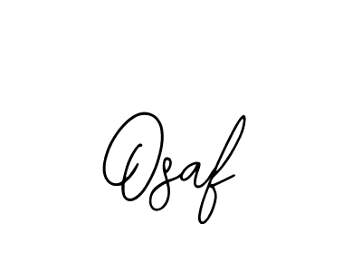 Make a beautiful signature design for name Osaf. With this signature (Bearetta-2O07w) style, you can create a handwritten signature for free. Osaf signature style 12 images and pictures png