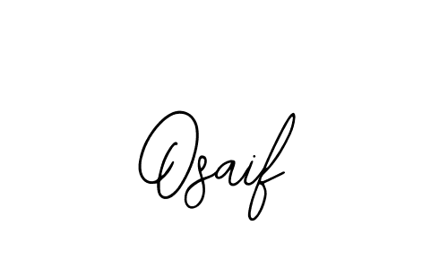 How to make Osaif signature? Bearetta-2O07w is a professional autograph style. Create handwritten signature for Osaif name. Osaif signature style 12 images and pictures png