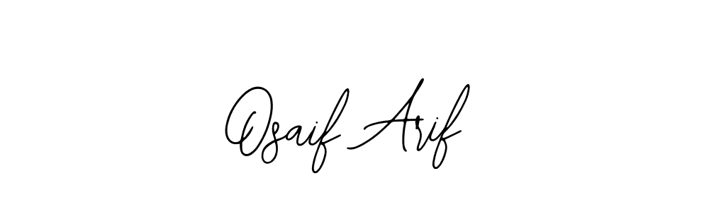Make a beautiful signature design for name Osaif Arif. Use this online signature maker to create a handwritten signature for free. Osaif Arif signature style 12 images and pictures png