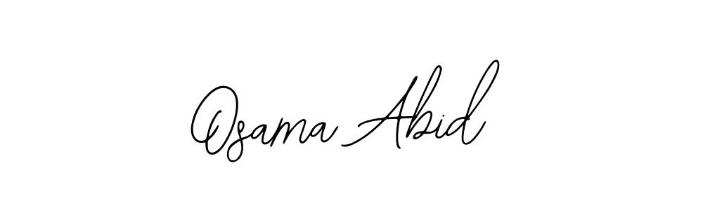 This is the best signature style for the Osama Abid name. Also you like these signature font (Bearetta-2O07w). Mix name signature. Osama Abid signature style 12 images and pictures png