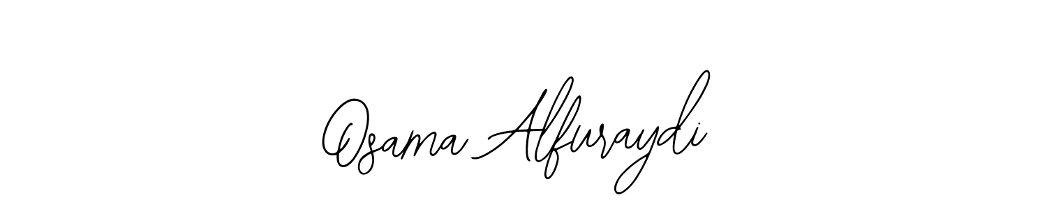 It looks lik you need a new signature style for name Osama Alfuraydi. Design unique handwritten (Bearetta-2O07w) signature with our free signature maker in just a few clicks. Osama Alfuraydi signature style 12 images and pictures png