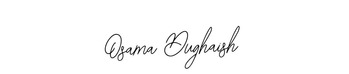 How to Draw Osama Dughaish signature style? Bearetta-2O07w is a latest design signature styles for name Osama Dughaish. Osama Dughaish signature style 12 images and pictures png