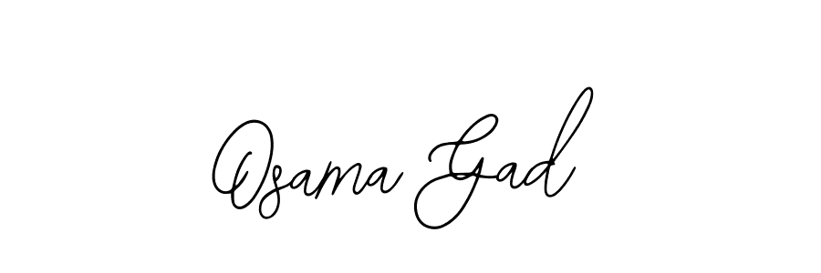 Once you've used our free online signature maker to create your best signature Bearetta-2O07w style, it's time to enjoy all of the benefits that Osama Gad name signing documents. Osama Gad signature style 12 images and pictures png