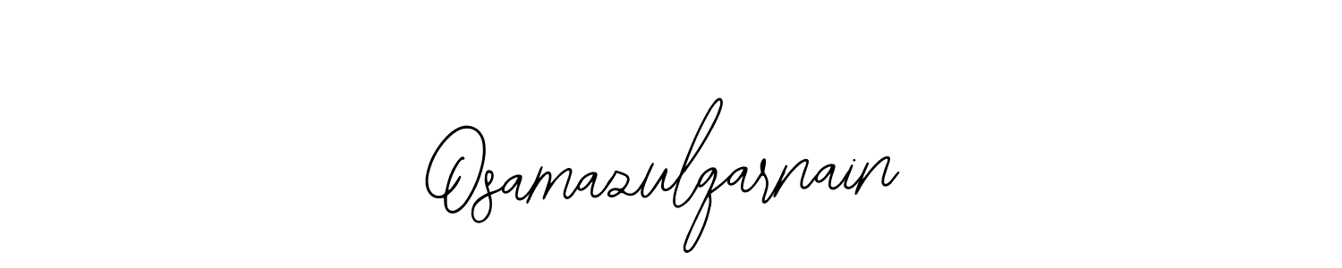 The best way (Bearetta-2O07w) to make a short signature is to pick only two or three words in your name. The name Osamazulqarnain include a total of six letters. For converting this name. Osamazulqarnain signature style 12 images and pictures png