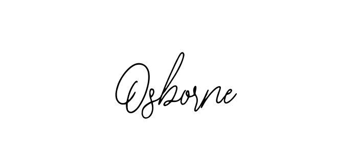 Use a signature maker to create a handwritten signature online. With this signature software, you can design (Bearetta-2O07w) your own signature for name Osborne. Osborne signature style 12 images and pictures png