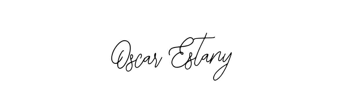 Use a signature maker to create a handwritten signature online. With this signature software, you can design (Bearetta-2O07w) your own signature for name Oscar Estany. Oscar Estany signature style 12 images and pictures png