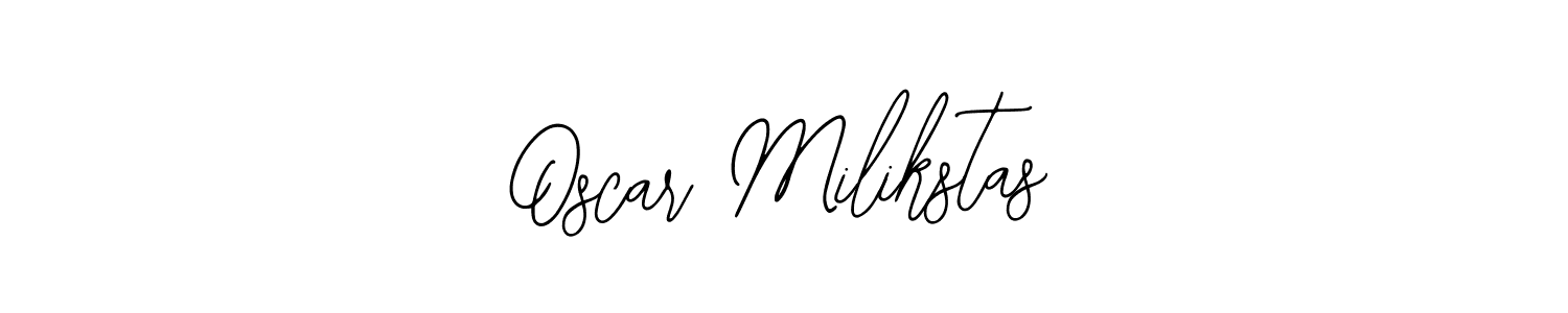 How to make Oscar Milikstas signature? Bearetta-2O07w is a professional autograph style. Create handwritten signature for Oscar Milikstas name. Oscar Milikstas signature style 12 images and pictures png