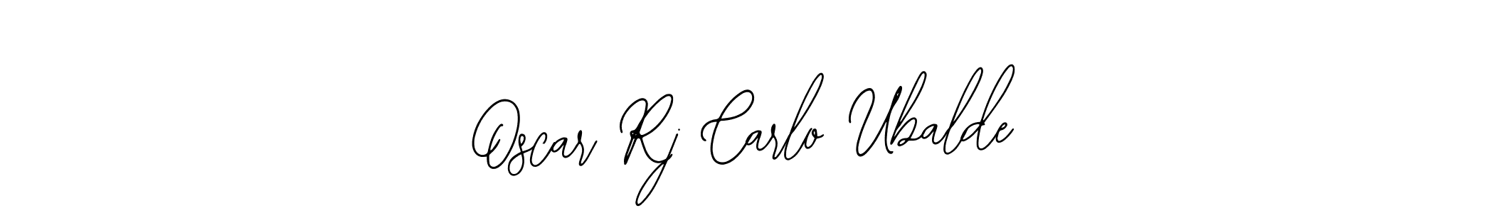 Make a beautiful signature design for name Oscar Rj Carlo Ubalde. Use this online signature maker to create a handwritten signature for free. Oscar Rj Carlo Ubalde signature style 12 images and pictures png