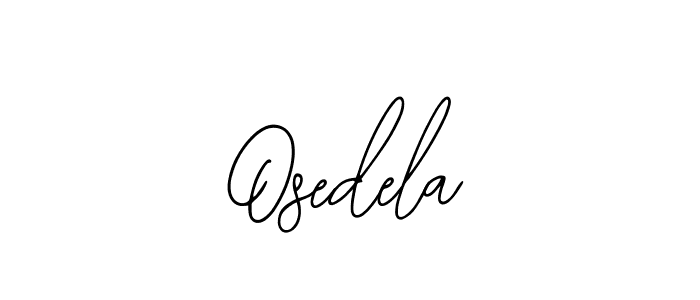 Also we have Osedela name is the best signature style. Create professional handwritten signature collection using Bearetta-2O07w autograph style. Osedela signature style 12 images and pictures png