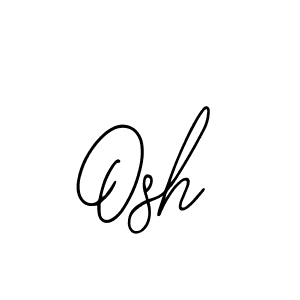 Osh stylish signature style. Best Handwritten Sign (Bearetta-2O07w) for my name. Handwritten Signature Collection Ideas for my name Osh. Osh signature style 12 images and pictures png