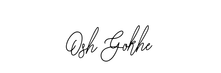 Osh Gokhe stylish signature style. Best Handwritten Sign (Bearetta-2O07w) for my name. Handwritten Signature Collection Ideas for my name Osh Gokhe. Osh Gokhe signature style 12 images and pictures png