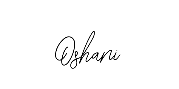 if you are searching for the best signature style for your name Oshani. so please give up your signature search. here we have designed multiple signature styles  using Bearetta-2O07w. Oshani signature style 12 images and pictures png