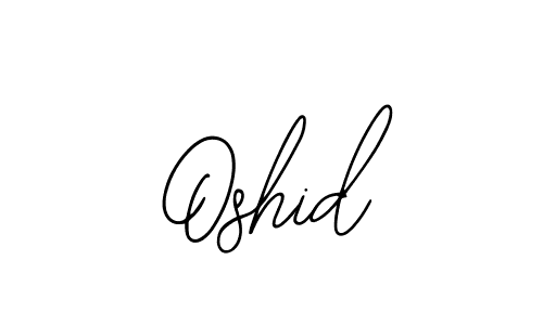 Make a beautiful signature design for name Oshid. With this signature (Bearetta-2O07w) style, you can create a handwritten signature for free. Oshid signature style 12 images and pictures png