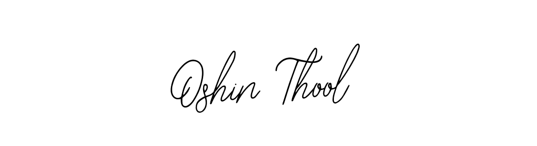 if you are searching for the best signature style for your name Oshin Thool. so please give up your signature search. here we have designed multiple signature styles  using Bearetta-2O07w. Oshin Thool signature style 12 images and pictures png