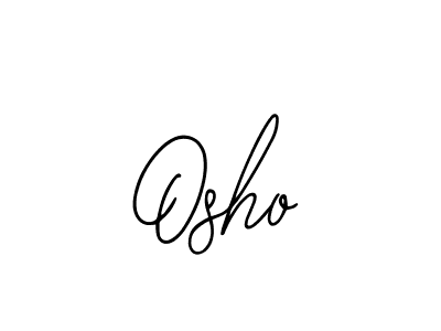 How to make Osho name signature. Use Bearetta-2O07w style for creating short signs online. This is the latest handwritten sign. Osho signature style 12 images and pictures png