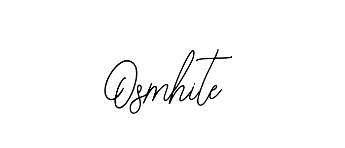 Design your own signature with our free online signature maker. With this signature software, you can create a handwritten (Bearetta-2O07w) signature for name Osmhite. Osmhite signature style 12 images and pictures png