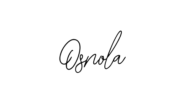 Also we have Osnola name is the best signature style. Create professional handwritten signature collection using Bearetta-2O07w autograph style. Osnola signature style 12 images and pictures png