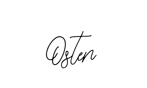 The best way (Bearetta-2O07w) to make a short signature is to pick only two or three words in your name. The name Osten include a total of six letters. For converting this name. Osten signature style 12 images and pictures png