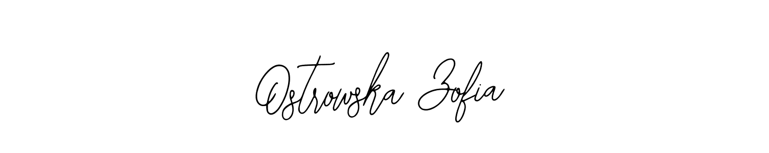 Make a beautiful signature design for name Ostrowska Zofia. Use this online signature maker to create a handwritten signature for free. Ostrowska Zofia signature style 12 images and pictures png