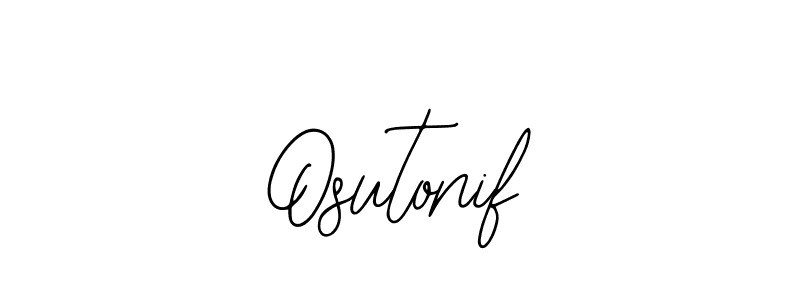 Similarly Bearetta-2O07w is the best handwritten signature design. Signature creator online .You can use it as an online autograph creator for name Osutonif. Osutonif signature style 12 images and pictures png