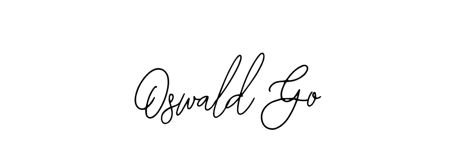 Make a beautiful signature design for name Oswald Go. With this signature (Bearetta-2O07w) style, you can create a handwritten signature for free. Oswald Go signature style 12 images and pictures png