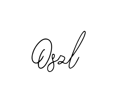 Oszl stylish signature style. Best Handwritten Sign (Bearetta-2O07w) for my name. Handwritten Signature Collection Ideas for my name Oszl. Oszl signature style 12 images and pictures png