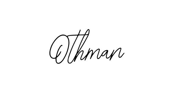 How to make Othman name signature. Use Bearetta-2O07w style for creating short signs online. This is the latest handwritten sign. Othman signature style 12 images and pictures png