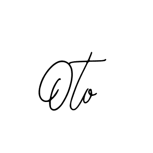 Design your own signature with our free online signature maker. With this signature software, you can create a handwritten (Bearetta-2O07w) signature for name Oto. Oto signature style 12 images and pictures png