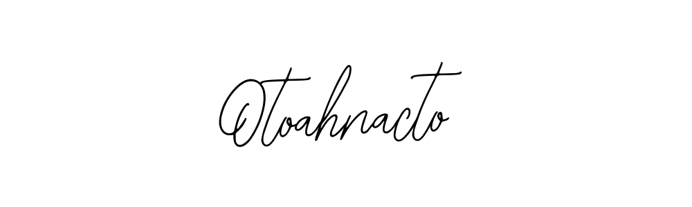 Bearetta-2O07w is a professional signature style that is perfect for those who want to add a touch of class to their signature. It is also a great choice for those who want to make their signature more unique. Get Otoahnacto name to fancy signature for free. Otoahnacto signature style 12 images and pictures png