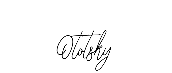 Make a beautiful signature design for name Ototsky. With this signature (Bearetta-2O07w) style, you can create a handwritten signature for free. Ototsky signature style 12 images and pictures png