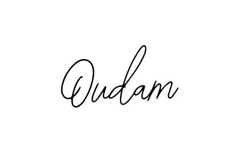 Use a signature maker to create a handwritten signature online. With this signature software, you can design (Bearetta-2O07w) your own signature for name Oudam. Oudam signature style 12 images and pictures png