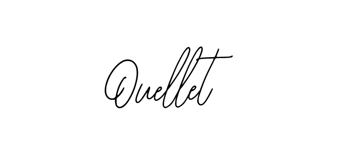 How to make Ouellet name signature. Use Bearetta-2O07w style for creating short signs online. This is the latest handwritten sign. Ouellet signature style 12 images and pictures png