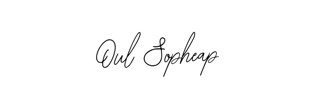 Make a beautiful signature design for name Oul Sopheap. With this signature (Bearetta-2O07w) style, you can create a handwritten signature for free. Oul Sopheap signature style 12 images and pictures png