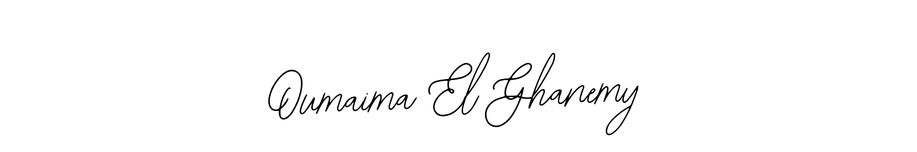 Oumaima El Ghanemy stylish signature style. Best Handwritten Sign (Bearetta-2O07w) for my name. Handwritten Signature Collection Ideas for my name Oumaima El Ghanemy. Oumaima El Ghanemy signature style 12 images and pictures png