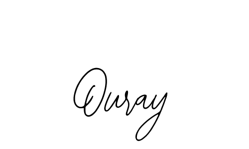 Ouray stylish signature style. Best Handwritten Sign (Bearetta-2O07w) for my name. Handwritten Signature Collection Ideas for my name Ouray. Ouray signature style 12 images and pictures png