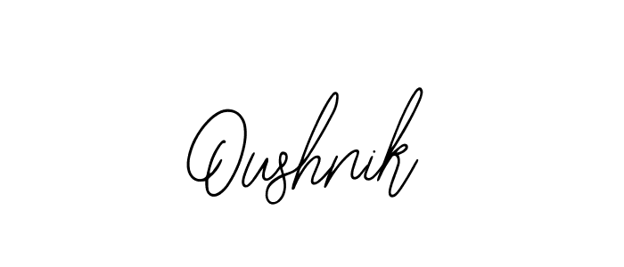 Make a beautiful signature design for name Oushnik. Use this online signature maker to create a handwritten signature for free. Oushnik signature style 12 images and pictures png