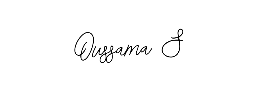 It looks lik you need a new signature style for name Oussama S. Design unique handwritten (Bearetta-2O07w) signature with our free signature maker in just a few clicks. Oussama S signature style 12 images and pictures png