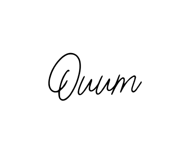Bearetta-2O07w is a professional signature style that is perfect for those who want to add a touch of class to their signature. It is also a great choice for those who want to make their signature more unique. Get Ouum name to fancy signature for free. Ouum signature style 12 images and pictures png