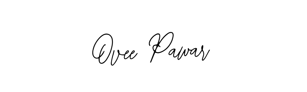 Ovee Pawar stylish signature style. Best Handwritten Sign (Bearetta-2O07w) for my name. Handwritten Signature Collection Ideas for my name Ovee Pawar. Ovee Pawar signature style 12 images and pictures png