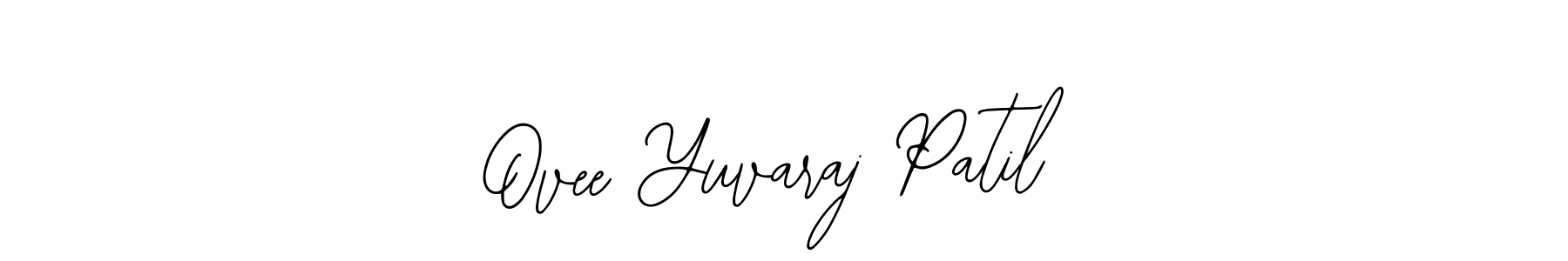 The best way (Bearetta-2O07w) to make a short signature is to pick only two or three words in your name. The name Ovee Yuvaraj Patil include a total of six letters. For converting this name. Ovee Yuvaraj Patil signature style 12 images and pictures png