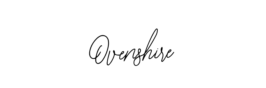 Similarly Bearetta-2O07w is the best handwritten signature design. Signature creator online .You can use it as an online autograph creator for name Ovenshire. Ovenshire signature style 12 images and pictures png