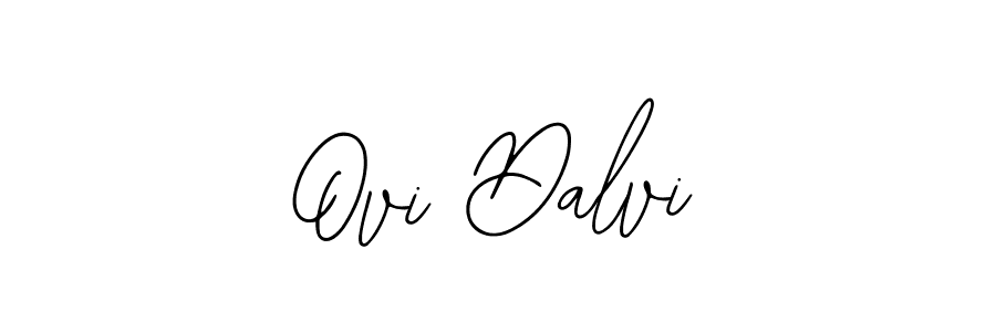 The best way (Bearetta-2O07w) to make a short signature is to pick only two or three words in your name. The name Ovi Dalvi include a total of six letters. For converting this name. Ovi Dalvi signature style 12 images and pictures png