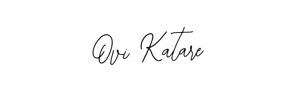 Create a beautiful signature design for name Ovi Katare. With this signature (Bearetta-2O07w) fonts, you can make a handwritten signature for free. Ovi Katare signature style 12 images and pictures png