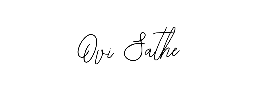 Ovi Sathe stylish signature style. Best Handwritten Sign (Bearetta-2O07w) for my name. Handwritten Signature Collection Ideas for my name Ovi Sathe. Ovi Sathe signature style 12 images and pictures png