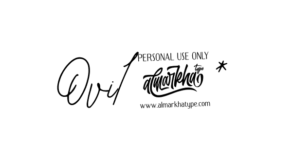 Design your own signature with our free online signature maker. With this signature software, you can create a handwritten (Bearetta-2O07w) signature for name Ovi14*. Ovi14* signature style 12 images and pictures png